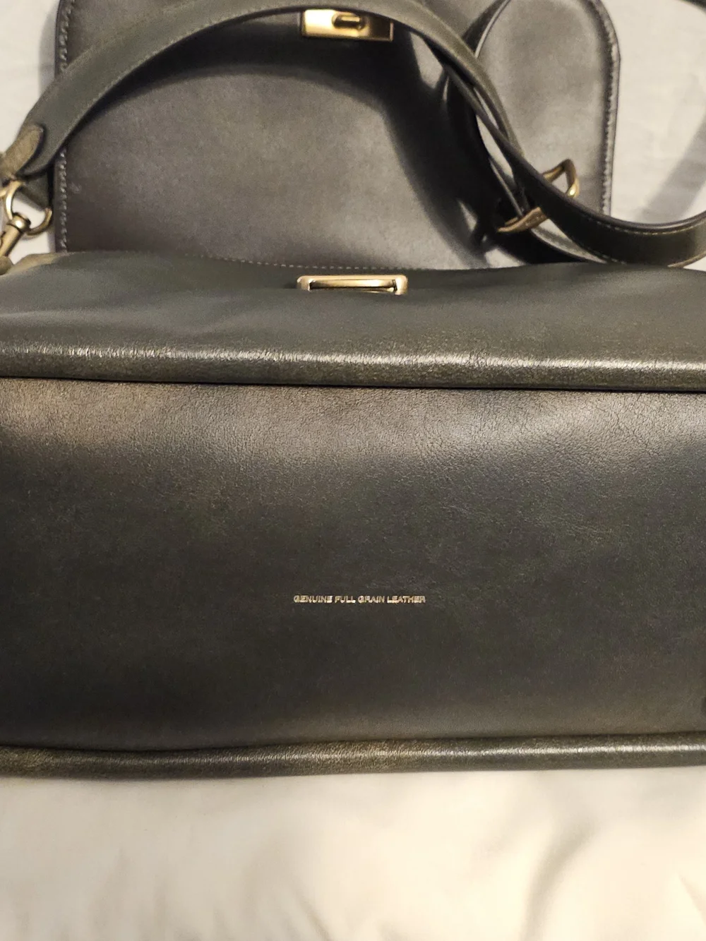New Coach Slouchy rogue Green loved Leather Top Handle Bag
